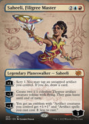 Saheeli, Filigree Master (Borderless Alternate Art) [The Brothers' War] - Destination Retro