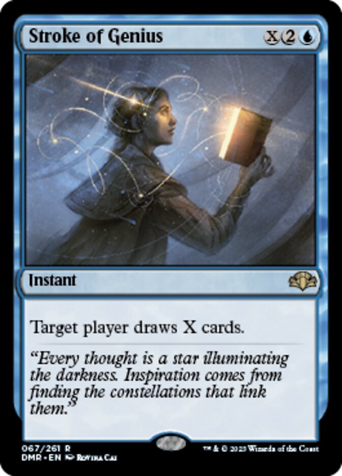 Stroke of Genius [Dominaria Remastered] - Destination Retro