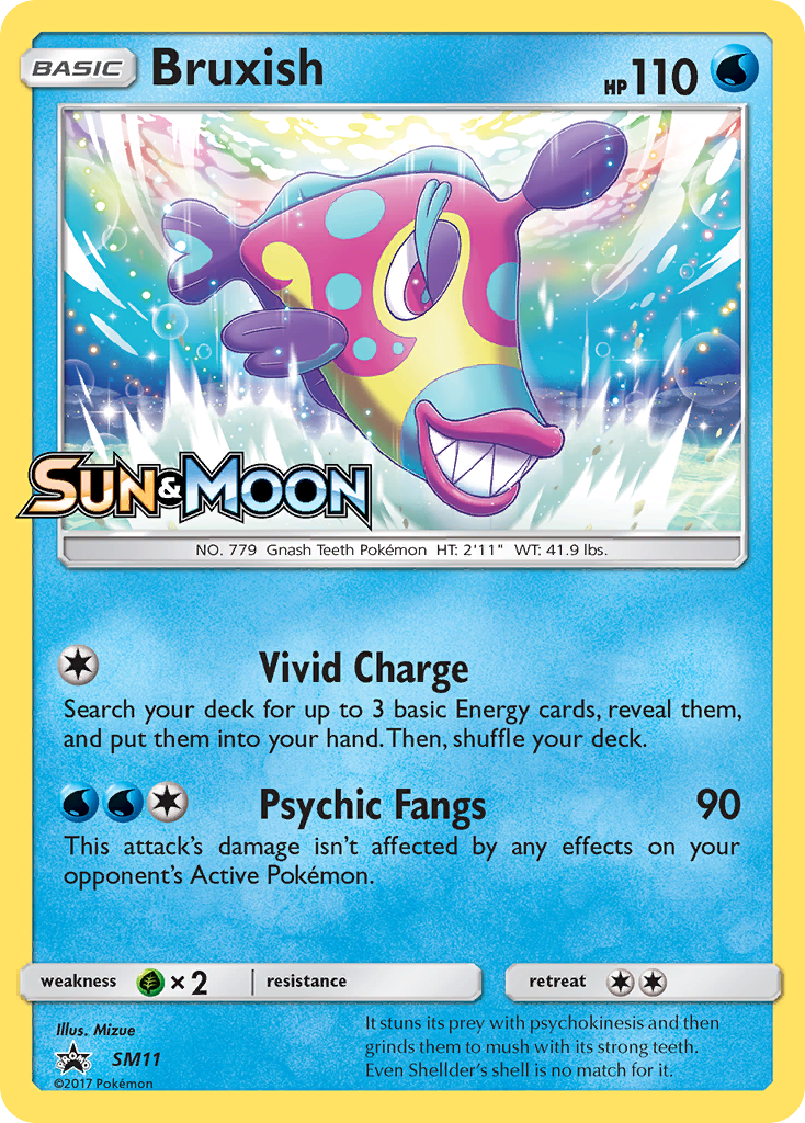 Bruxish (SM11) [Sun & Moon: Black Star Promos] - Destination Retro