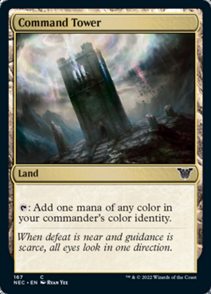 Command Tower [Kamigawa: Neon Dynasty Commander] - Destination Retro