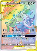 Greninja & Zoroark GX (222/214) [Sun & Moon: Unbroken Bonds] - Destination Retro