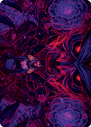 Reckoner Shakedown Art Card [Kamigawa: Neon Dynasty Art Series] - Destination Retro