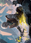 Expedition Healer Art Card (Gold-Stamped Signature) [Zendikar Rising Art Series] - Destination Retro