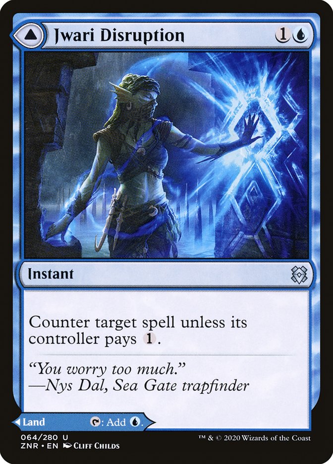 Jwari Disruption // Jwari Ruins [Zendikar Rising] - Destination Retro