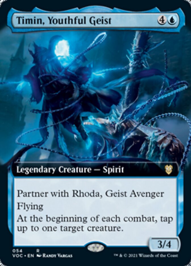 Timin, Youthful Geist (Extended) [Innistrad: Crimson Vow Commander] - Destination Retro