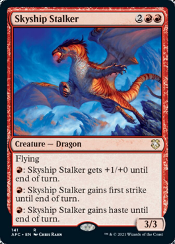 Skyship Stalker [Dungeons & Dragons: Adventures in the Forgotten Realms Commander] - Destination Retro