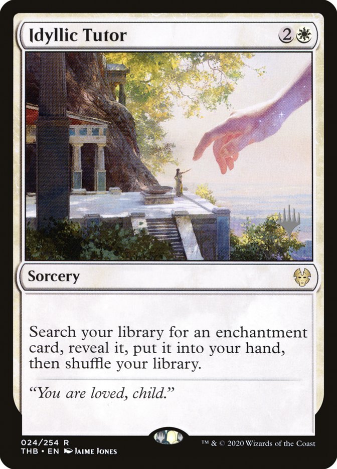 Idyllic Tutor (Promo Pack) [Theros Beyond Death Promos] - Destination Retro