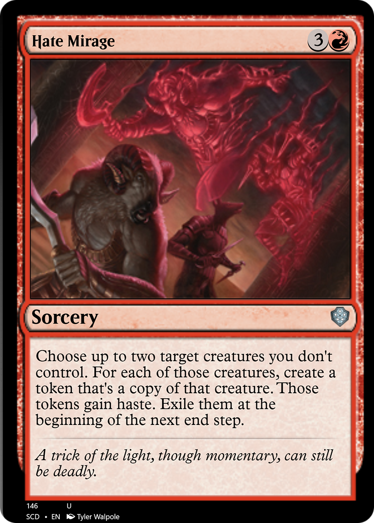 Hate Mirage [Starter Commander Decks] - Destination Retro