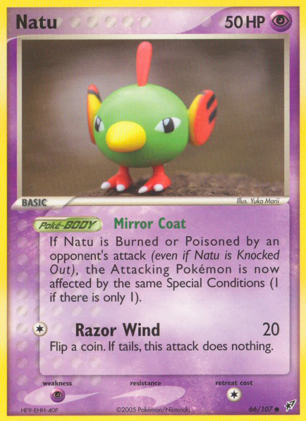 Natu (66/107) [EX: Deoxys] - Destination Retro