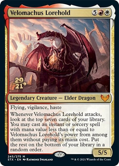Velomachus Lorehold [Strixhaven: School of Mages Prerelease Promos] - Destination Retro