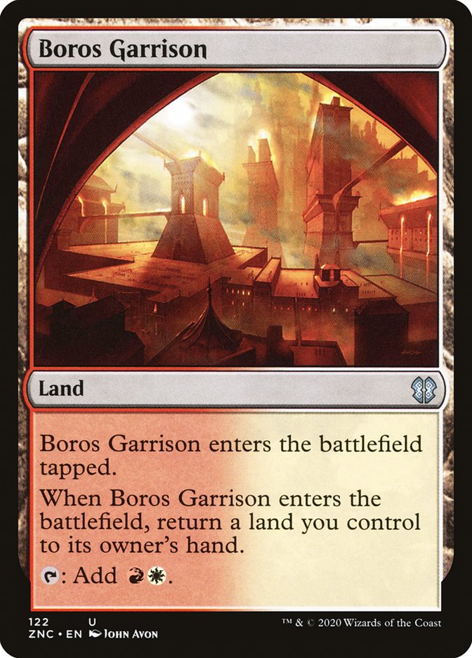 Boros Garrison [Zendikar Rising Commander] - Destination Retro