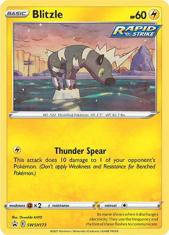 Blitzle (SWSH173) [Sword & Shield: Black Star Promos] - Destination Retro