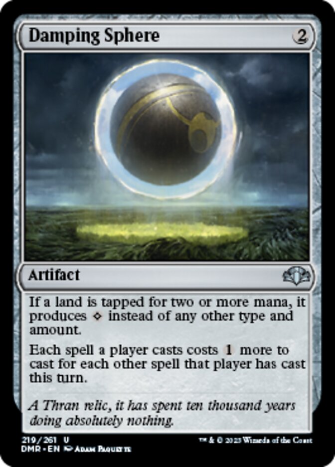 Damping Sphere [Dominaria Remastered] - Destination Retro