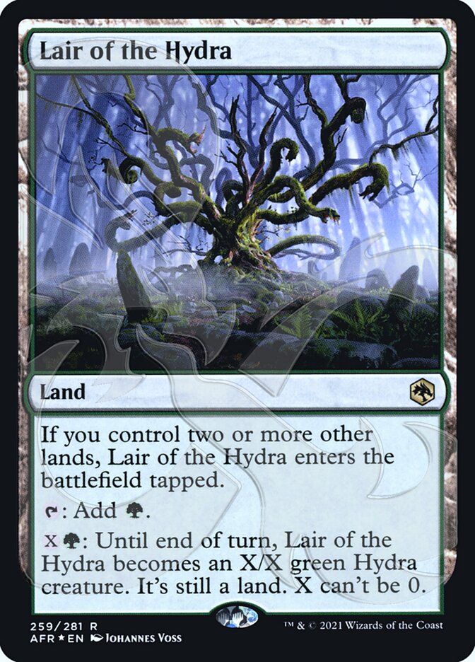 Lair of the Hydra (Ampersand Promo) [Dungeons & Dragons: Adventures in the Forgotten Realms Promos] - Destination Retro