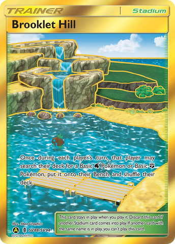 Brooklet Hill (SV88/SV94) [Sun & Moon: Hidden Fates - Shiny Vault] - Destination Retro