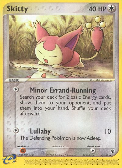 Skitty (44/109) [EX: Ruby & Sapphire] - Destination Retro