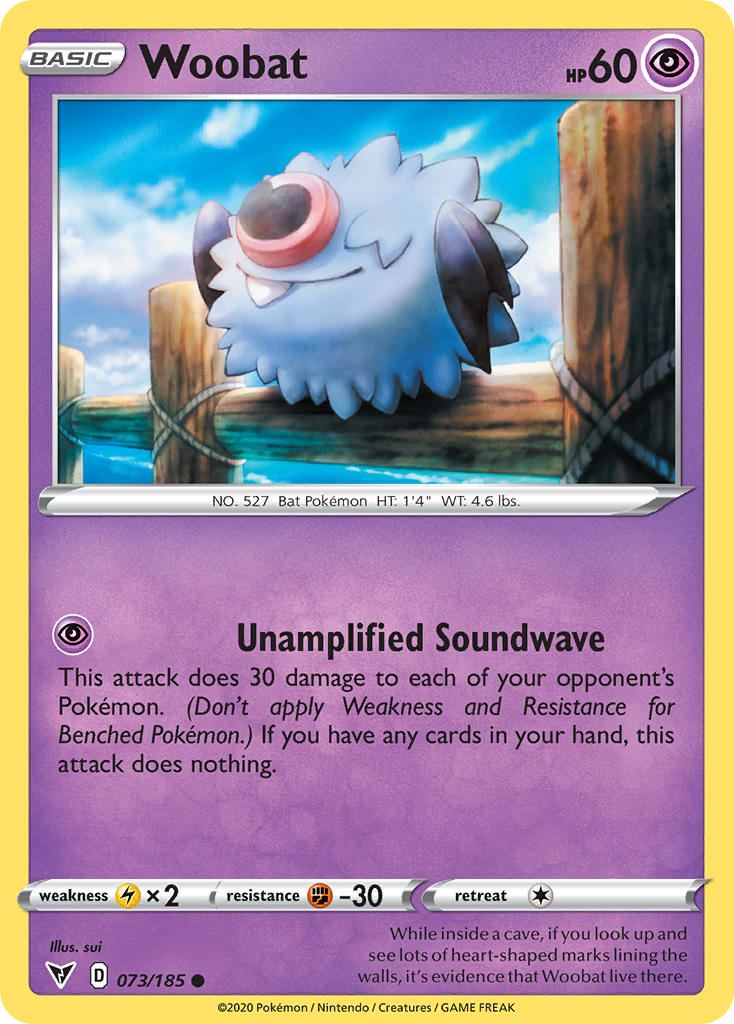 Woobat (73) [Sword & Shield: Vivid Voltage] - Destination Retro