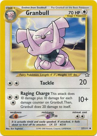 Granbull (37/111) [Neo Genesis Unlimited] - Destination Retro