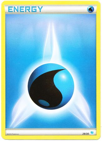 Water Energy (28/30) [XY: Trainer Kit - Pikachu Libre & Suicune] - Destination Retro