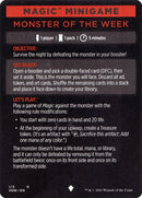 Monster of The Week (Magic Minigame) [Innistrad: Crimson Vow Minigame] - Destination Retro