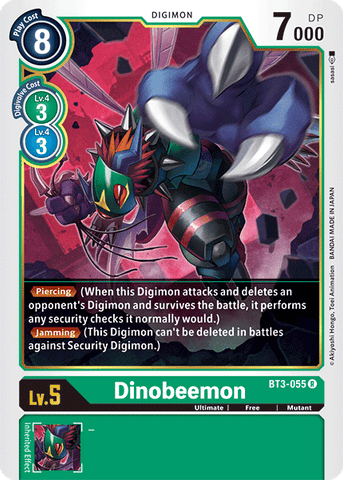 Dinobeemon [BT3-055] [Release Special Booster Ver.1.5] - Destination Retro