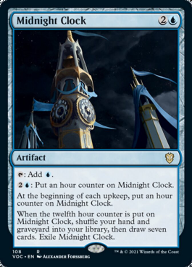 Midnight Clock [Innistrad: Crimson Vow Commander] - Destination Retro