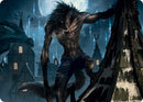 Stalking Predator Art Card [Innistrad: Midnight Hunt Art Series] - Destination Retro