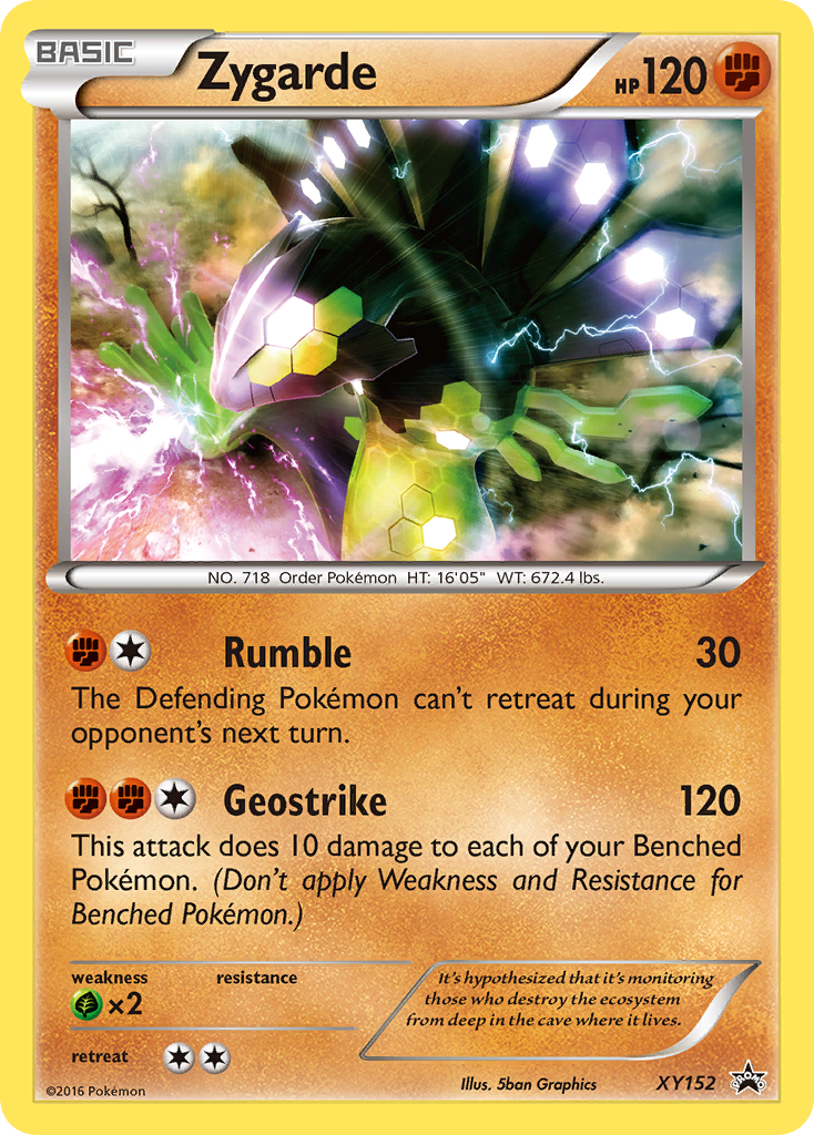Zygarde (XY152) [XY: Black Star Promos] - Destination Retro