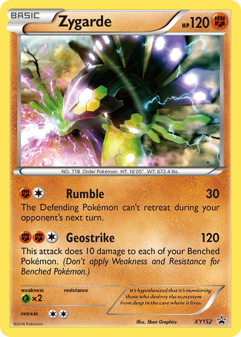 Zygarde (XY152) [XY: Black Star Promos] - Destination Retro