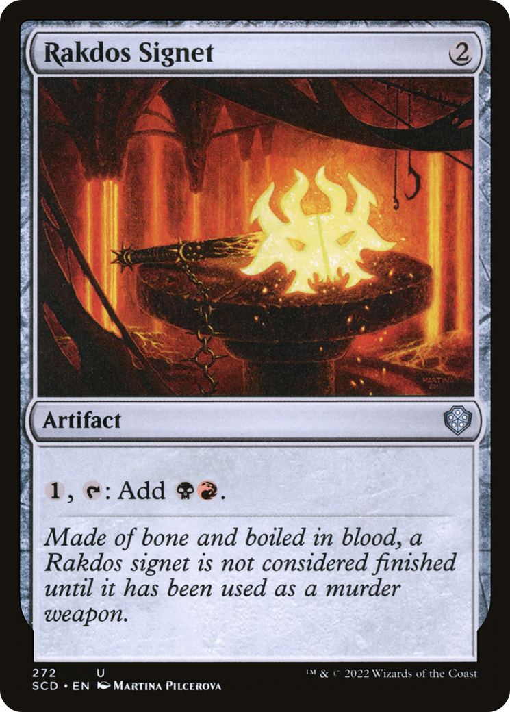Rakdos Signet [Starter Commander Decks] - Destination Retro