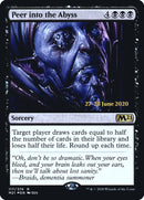 Peer into the Abyss  [Core Set 2021 Prerelease Promos] - Destination Retro