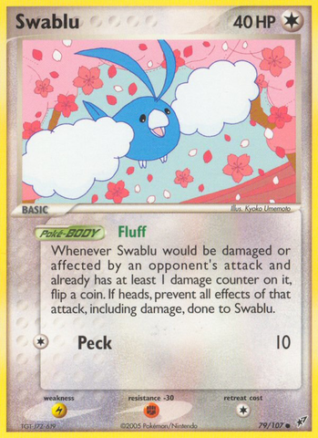 Swablu (79/107) [EX: Deoxys] - Destination Retro