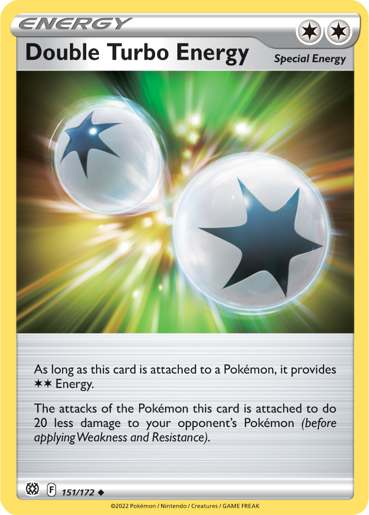 Double Turbo Energy (151/172) [Sword & Shield: Brilliant Stars] - Destination Retro