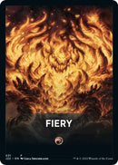 Fiery Theme Card [Jumpstart 2022 Front Cards] - Destination Retro