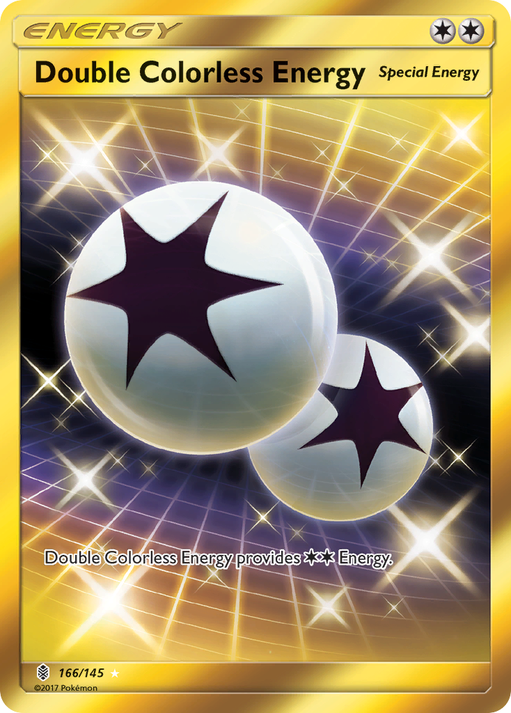Double Colorless Energy (166/145) [Sun & Moon: Guardians Rising] - Destination Retro
