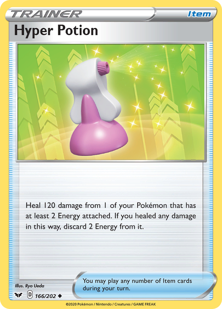 Hyper Potion (166/202) [Sword & Shield: Base Set] - Destination Retro