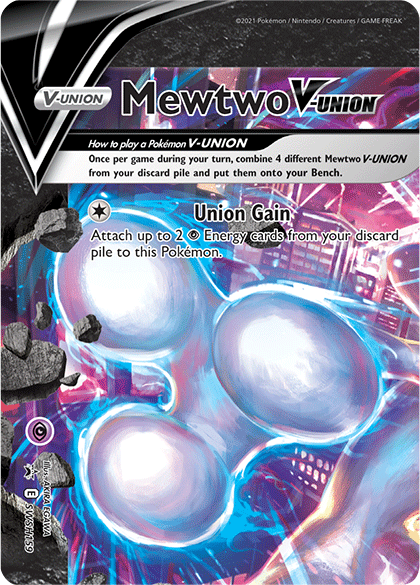 Mewtwo V-Union (SWSH159) [Sword & Shield: Black Star Promos] - Destination Retro