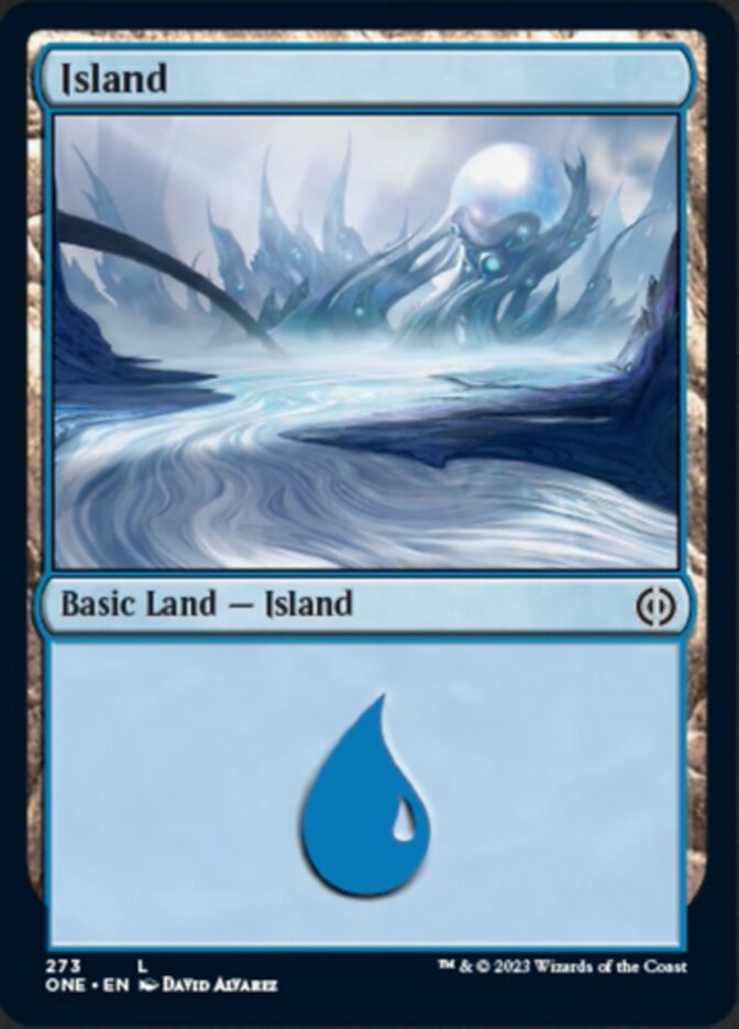 Island (273) [Phyrexia: All Will Be One] - Destination Retro