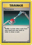 Maintenance (83/102) [Base Set Unlimited] - Destination Retro