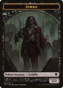 Vampire // Zombie Double-sided Token [Commander 2017 Tokens] - Destination Retro