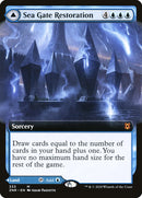 Sea Gate Restoration // Sea Gate, Reborn (Extended Art) [Zendikar Rising] - Destination Retro