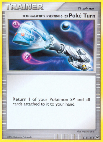 Team Galactic's Invention G-105 Poke Turn (118/127) [Platinum: Base Set] - Destination Retro
