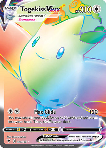 Togekiss VMAX (191) [Sword & Shield: Vivid Voltage] - Destination Retro