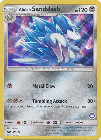 Alolan Sandslash (SM127) [Sun & Moon: Trainer Kit - Alolan Sandslash & Alolan Ninetales] - Destination Retro