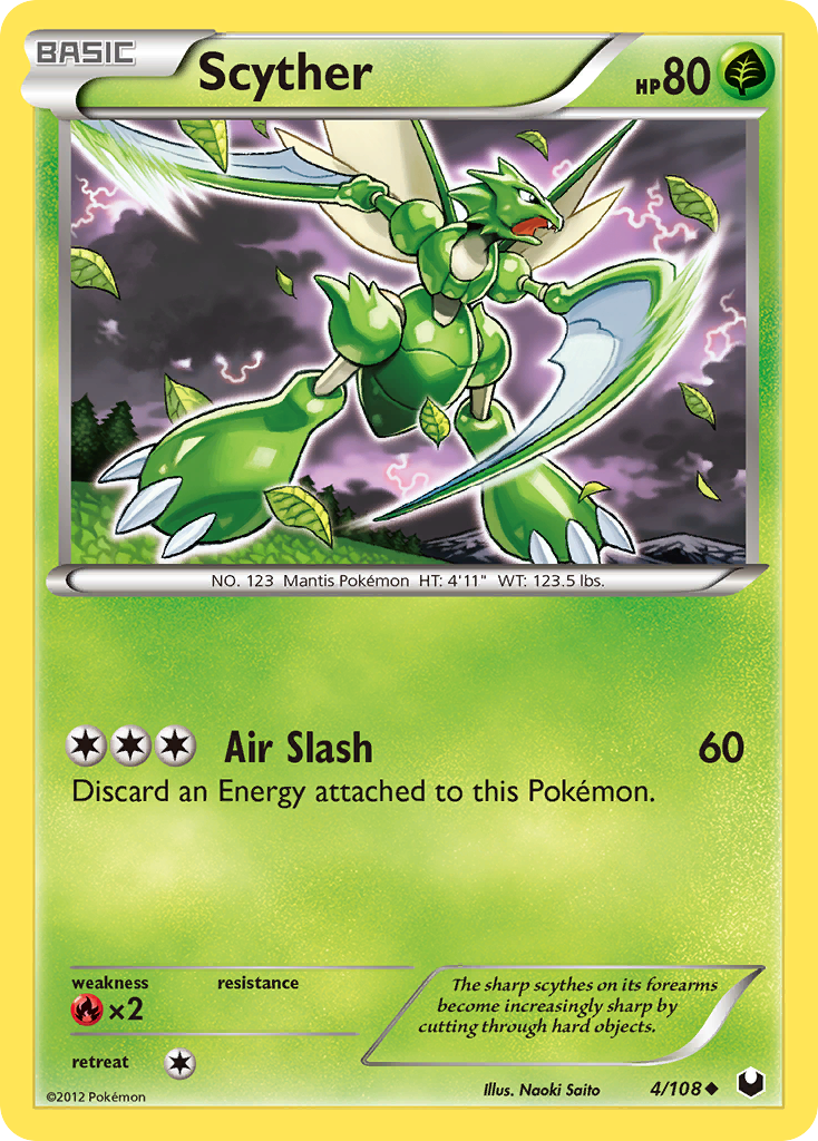 Scyther (4/108) [Black & White: Dark Explorers] - Destination Retro