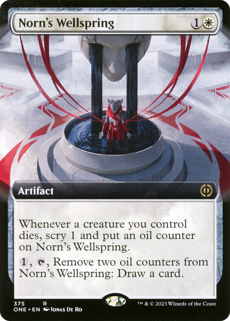 Norn's Wellspring (Extended Art) [Phyrexia: All Will Be One] - Destination Retro