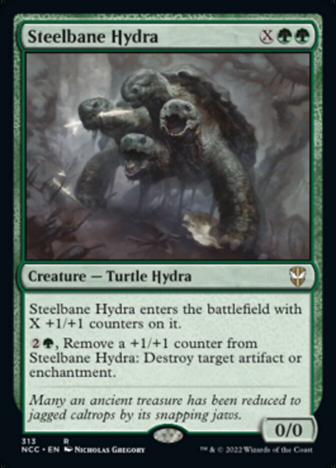 Steelbane Hydra [Streets of New Capenna Commander] - Destination Retro