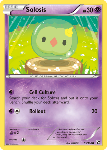 Solosis (55/114) [Black & White: Base Set] - Destination Retro