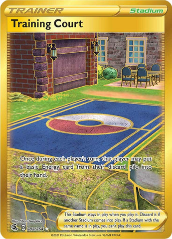 Training Court (282/264) [Sword & Shield: Fusion Strike] - Destination Retro