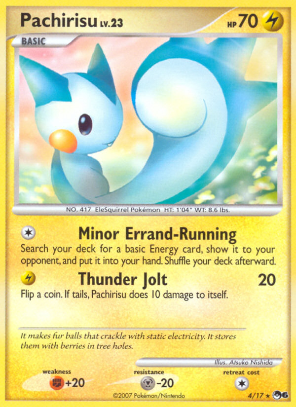 Pachirisu (4/17) [POP Series 6] - Destination Retro
